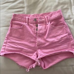 Brandy Melville Pink Shorts